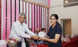 Miss Anya Sahani won a gold medal in martial arts